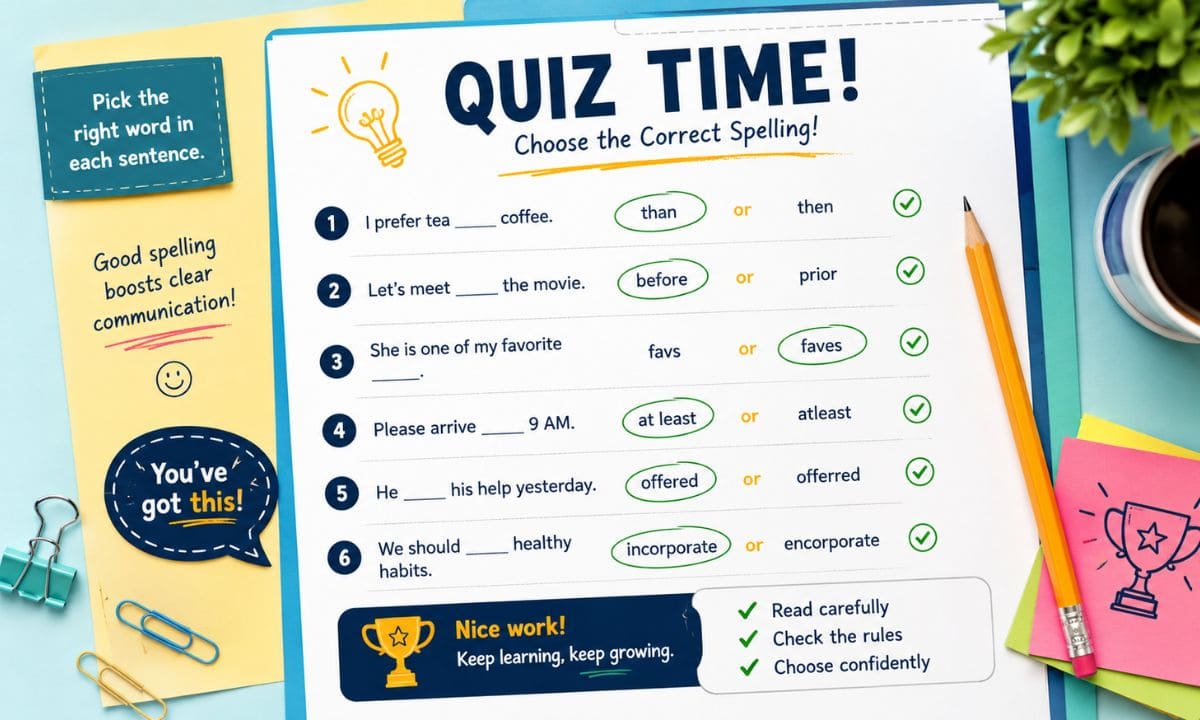 Authorized vs Authorised Quiz