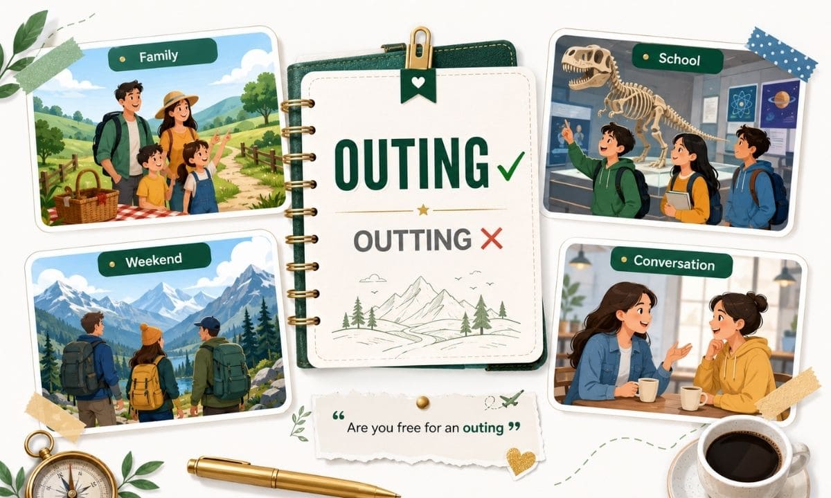 Common usage of outing