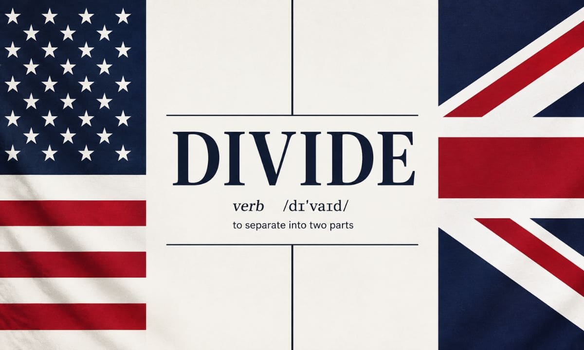 Divide vs Devide American vs British