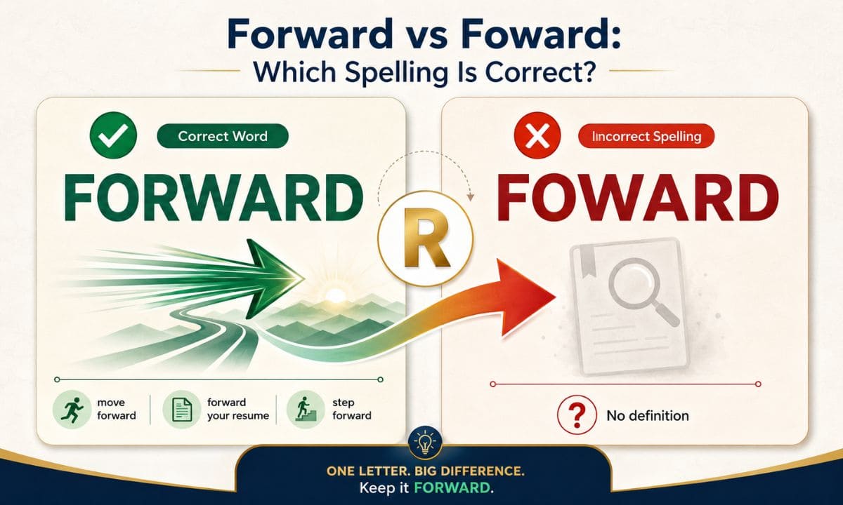 Forward vs Foward defination