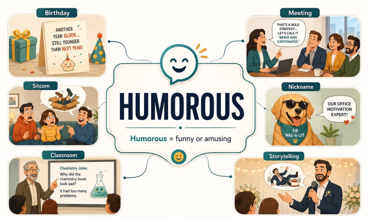 Humorous vs Humerous uses