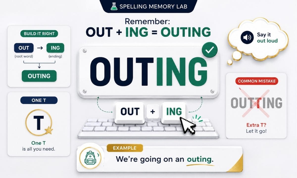 Outing vs Outting memory trick
