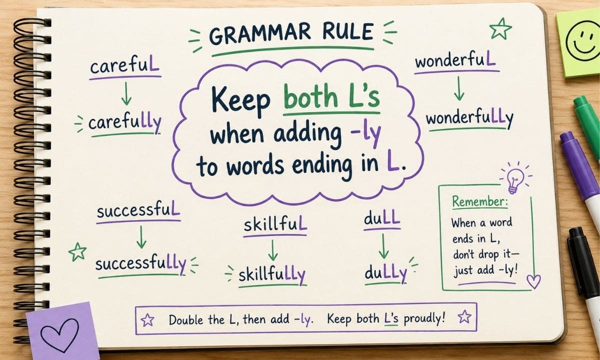 Really vs Realy Grammar rule