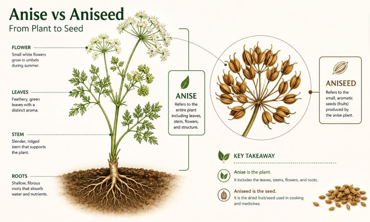 The Origin of Anise vs Aniseed