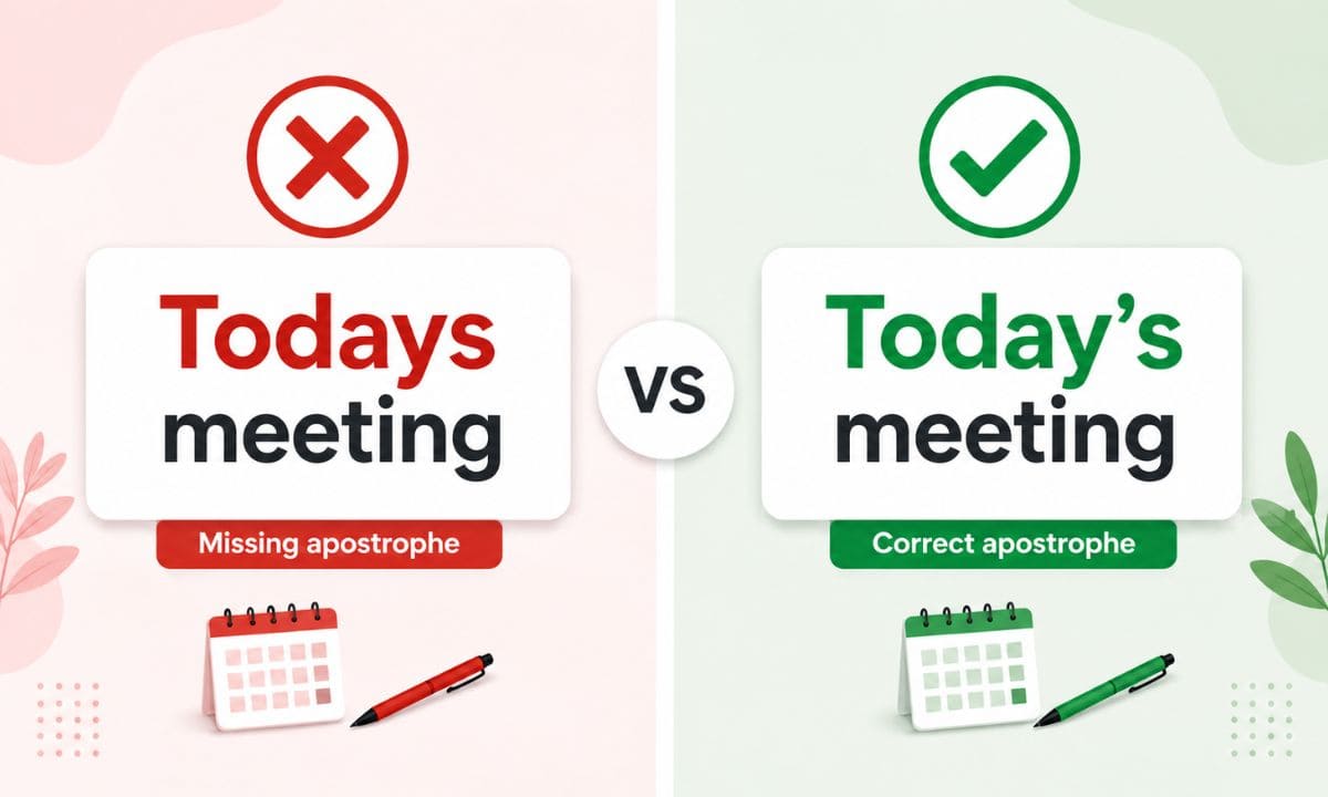 Todays vs Todays difference