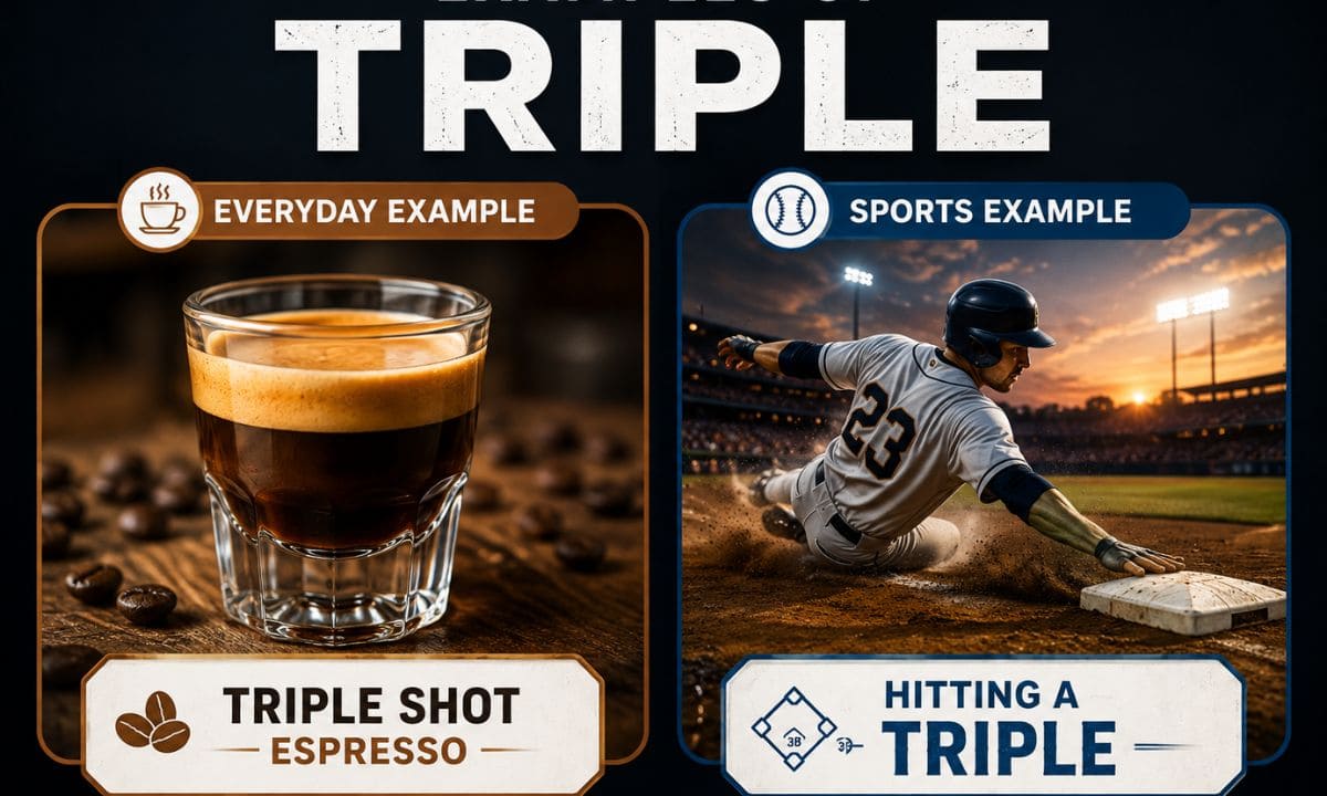 Triple vs tripple example
