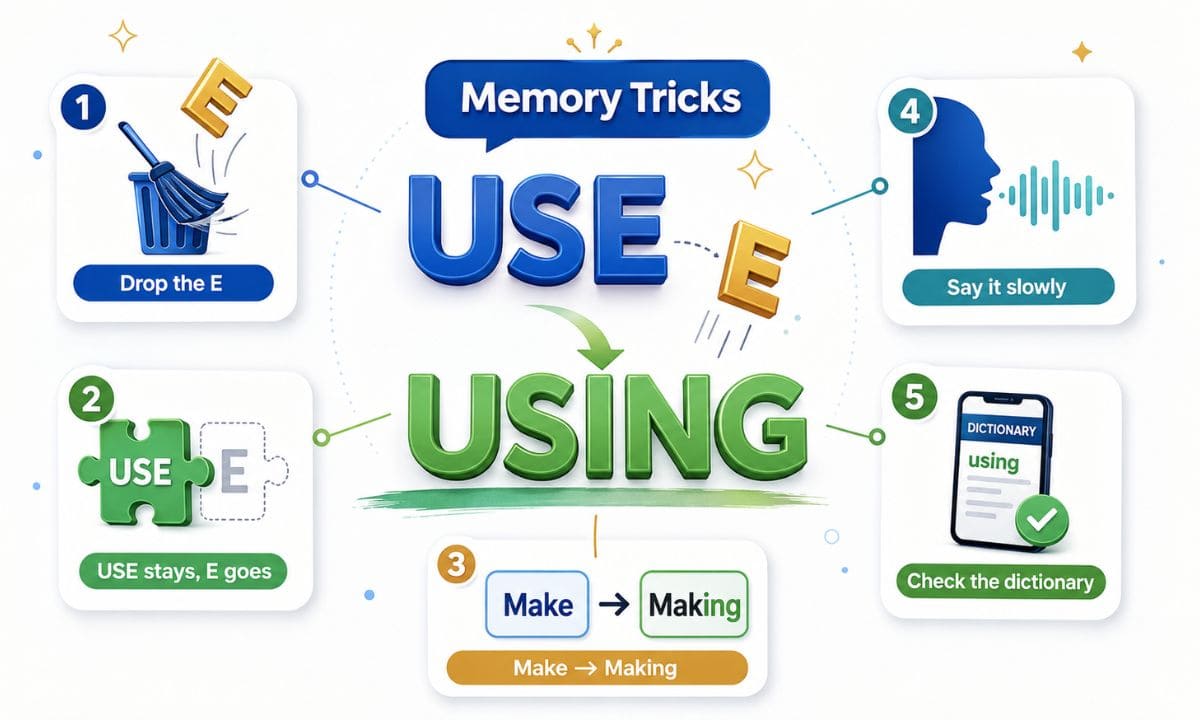 Using vs Useing memory trick