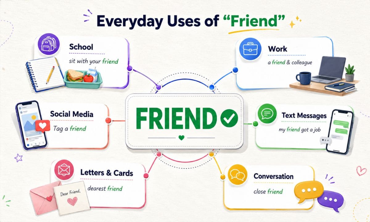 every day uses of friend