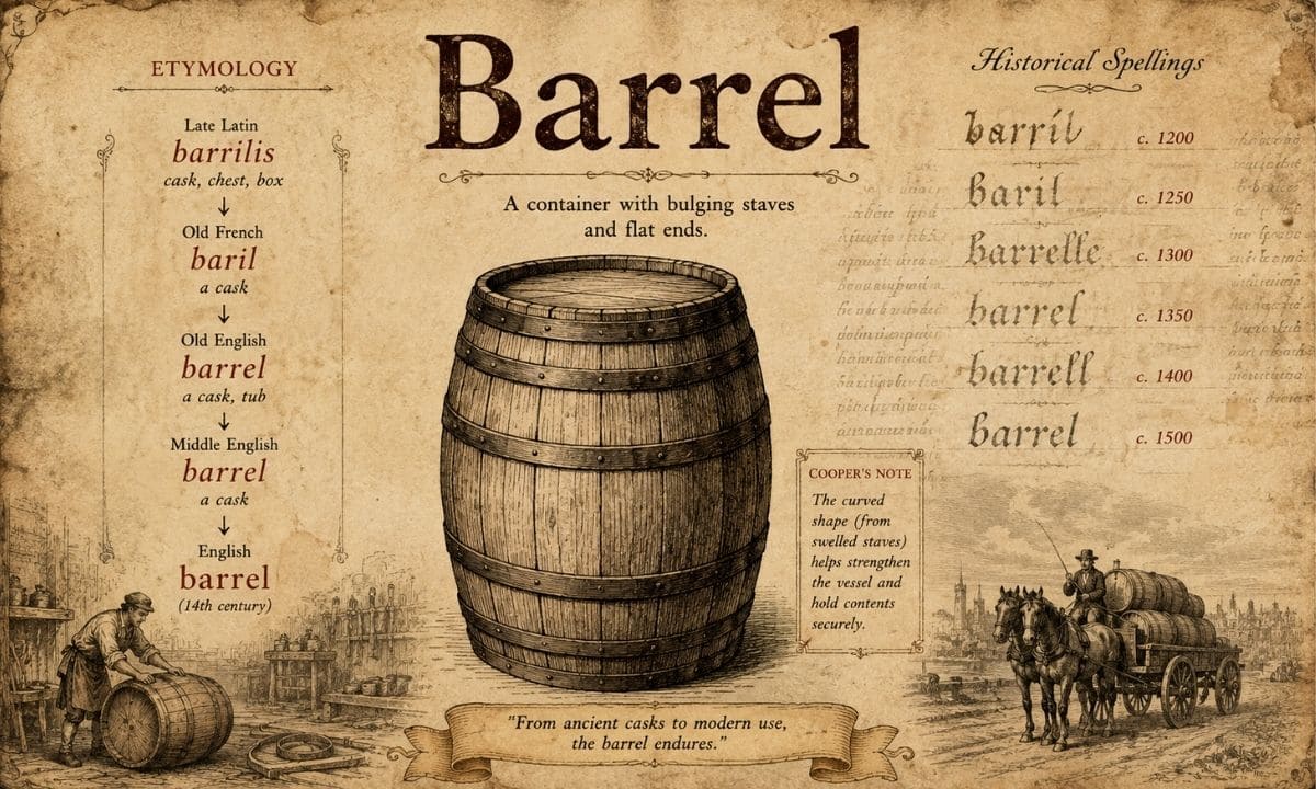 Barrel vs Barrell history