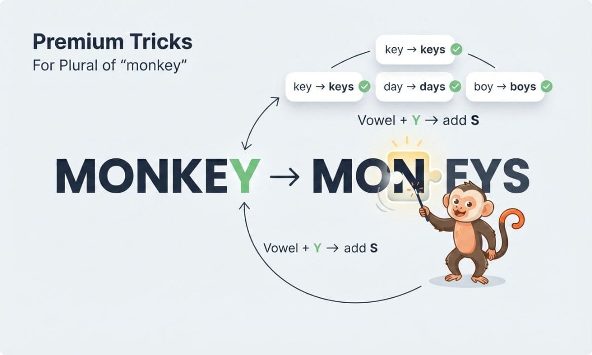 Monkeys vs Monkies memory trick