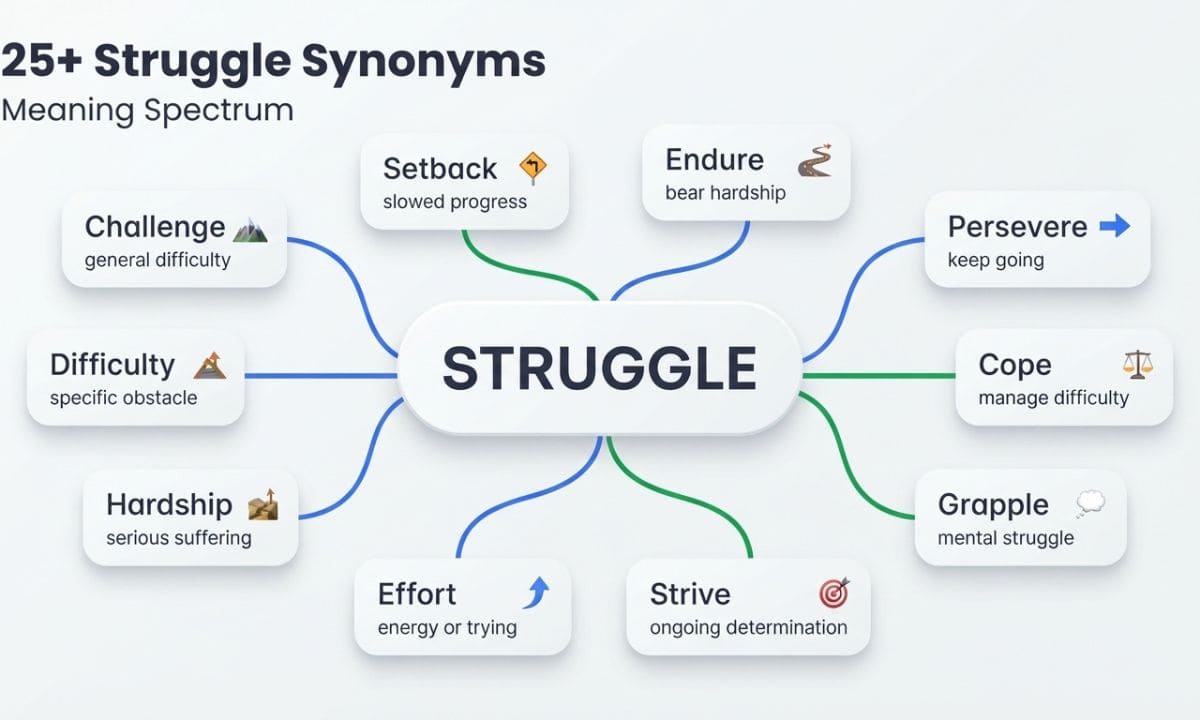 25 Struggle Synonyms