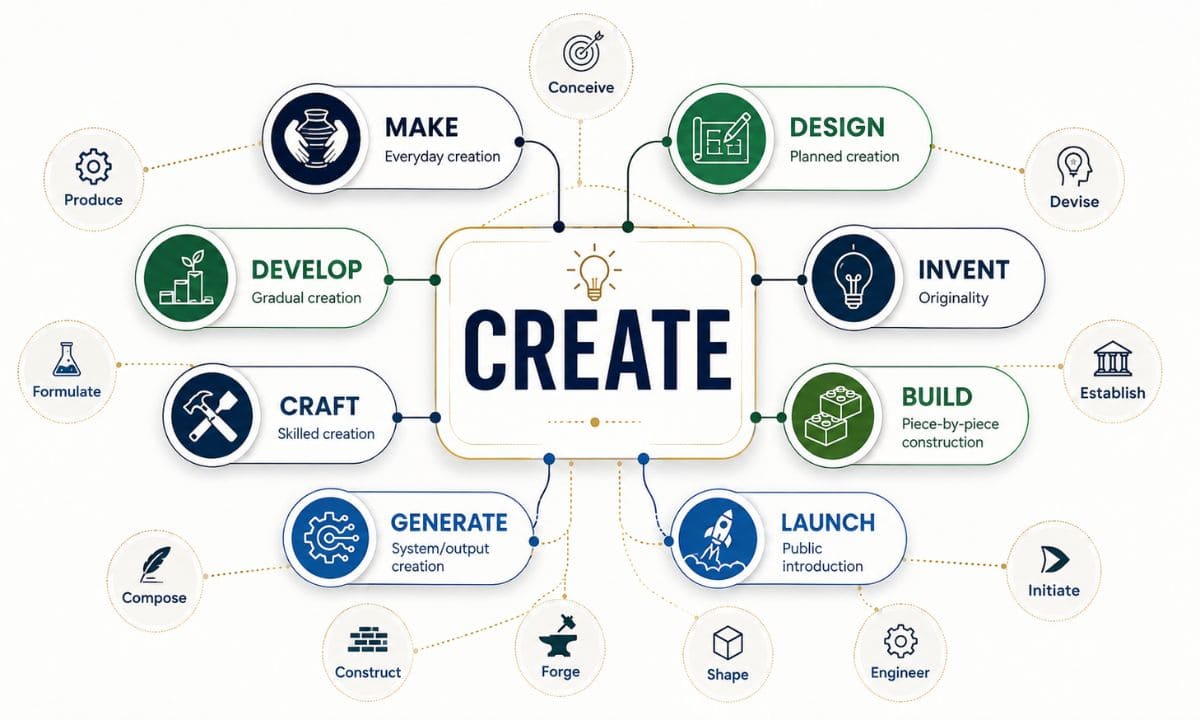 25 create synonyms