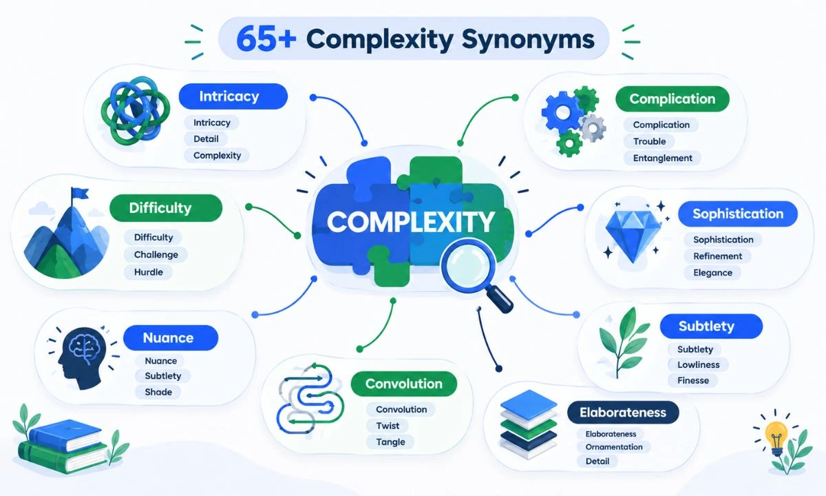 65 Complexity Synonyms