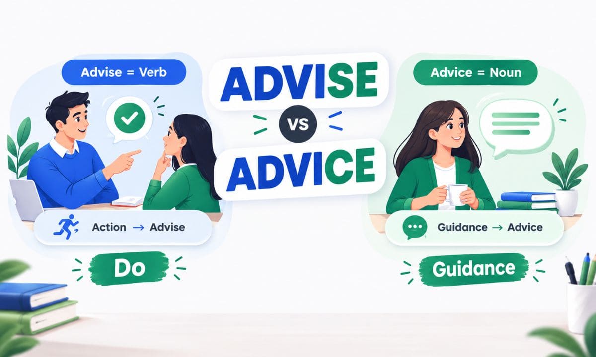 Advise or Advice Quick Answer