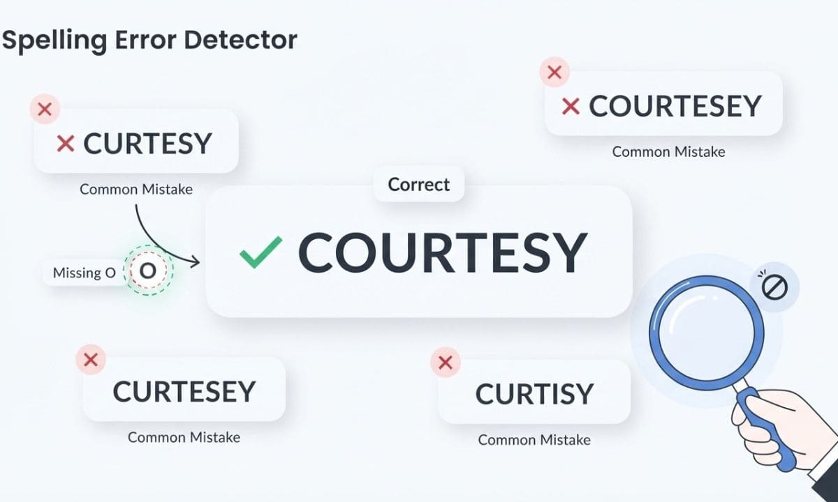 Courtesy Common mistake