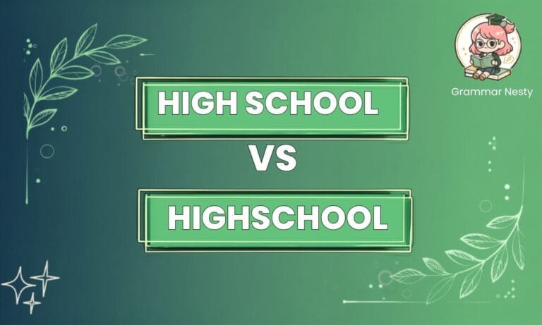 High School or Highschool