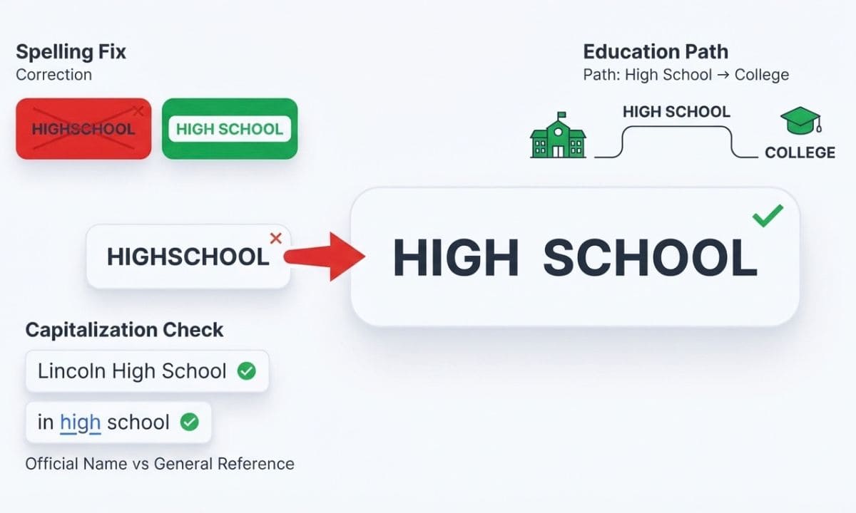 High School Meaning