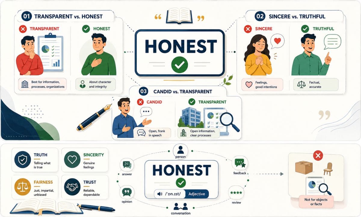 Honest vs Similar Words