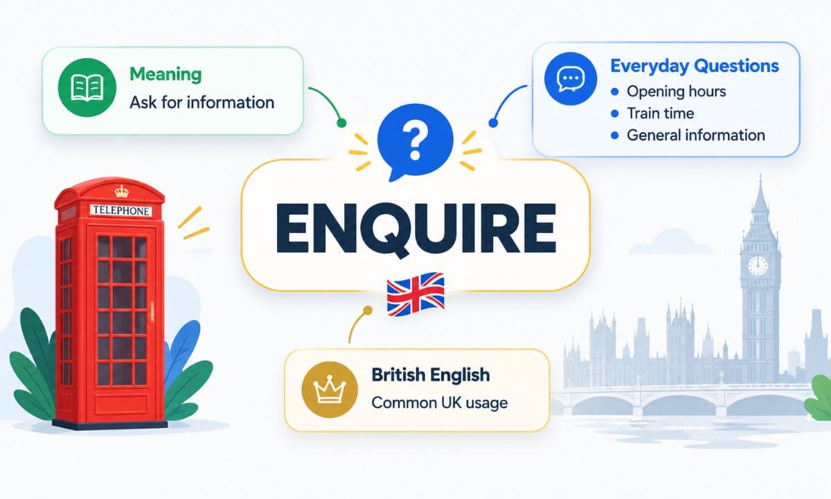 Inquire vs Enquire Meaning