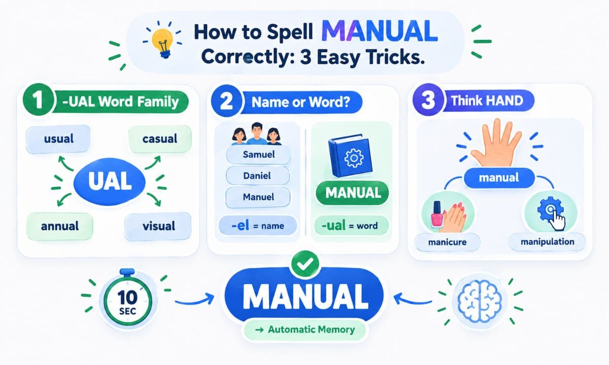 Manuel or manual 3 EASY TRICKS