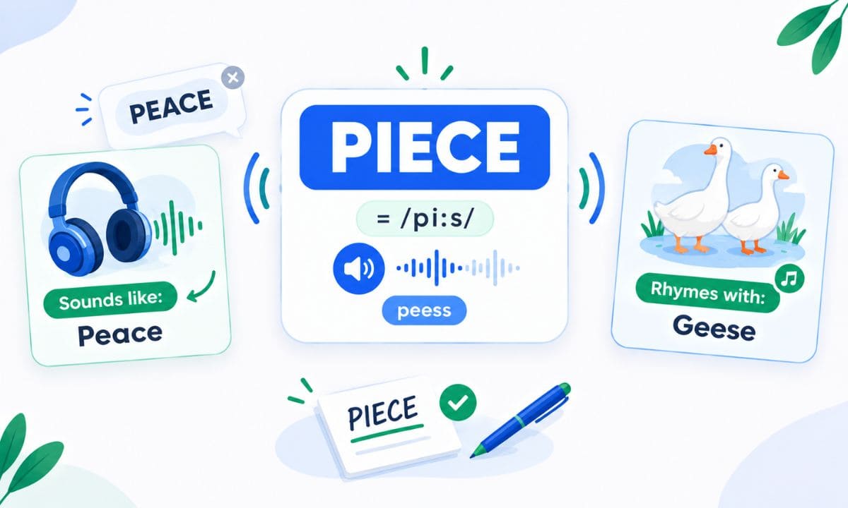 Piece Pronunciation