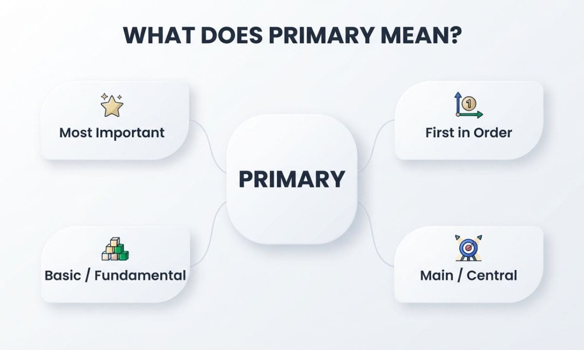 Primary Meaning