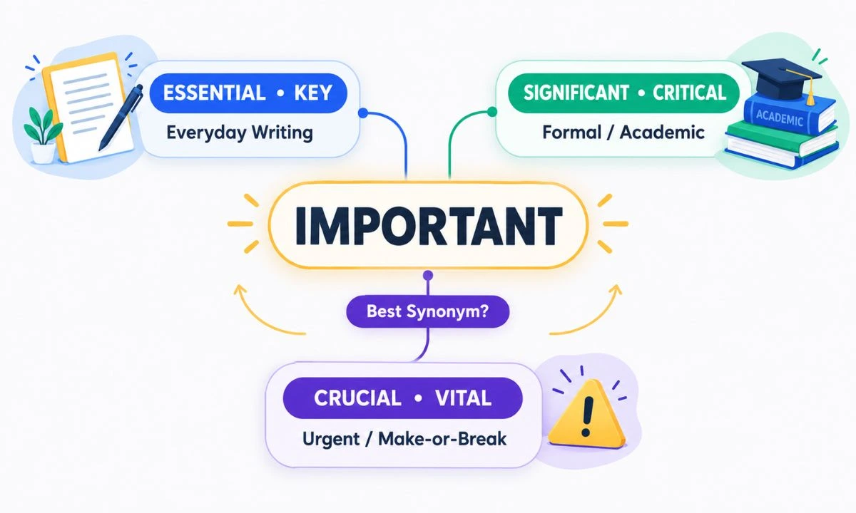Quick answer About Important Synonyms