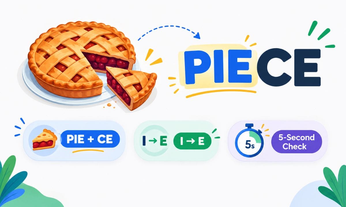 how to remember piece