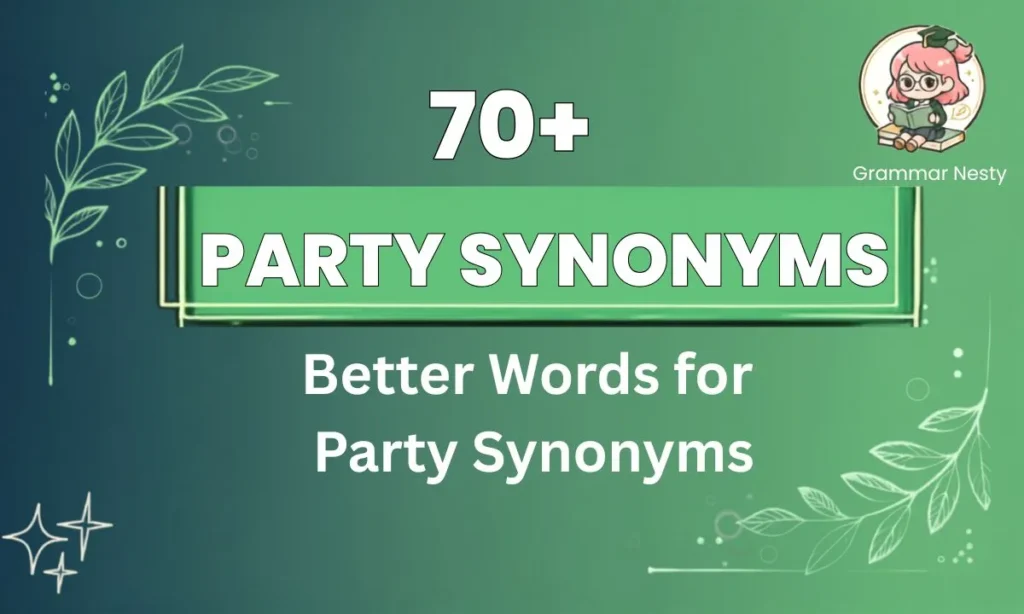 Party Synonyms